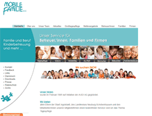 Tablet Screenshot of mobile-familie.de